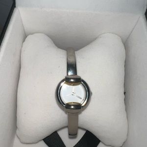 Silver Gucci Watch